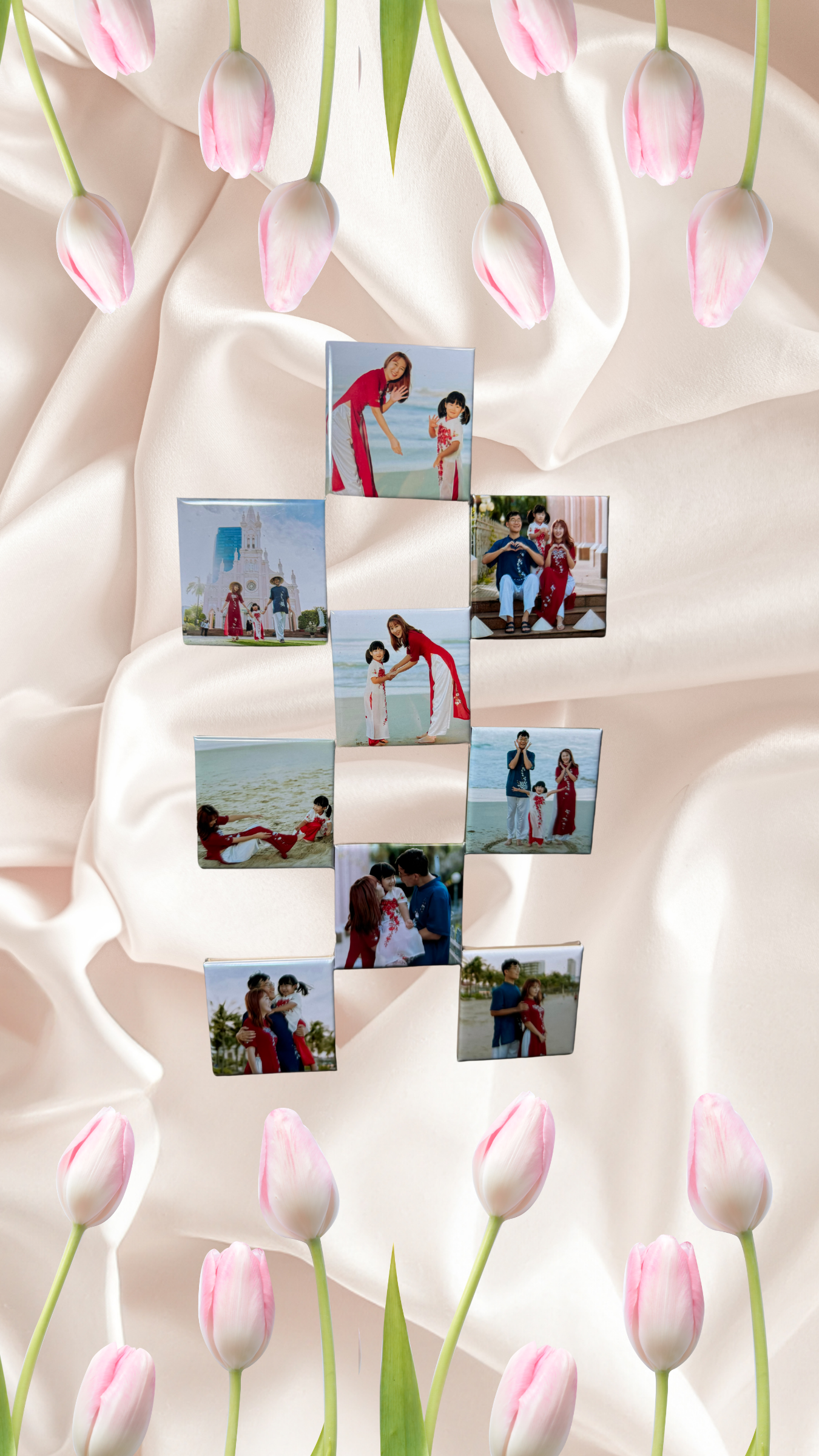 Custom Photo Magnets (Set of 9)