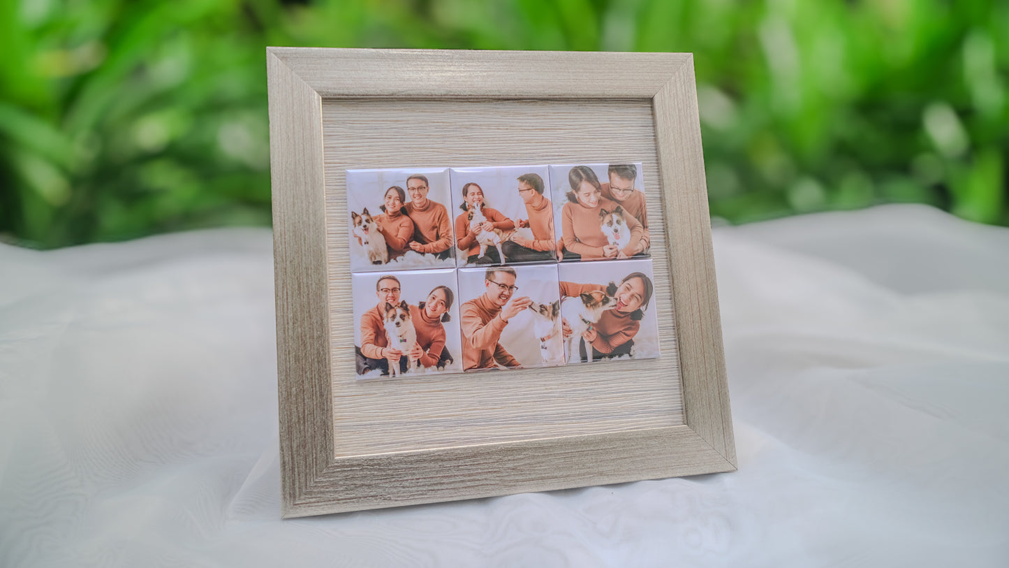 Small - Photo Magnetic Frames (22.5cm x 22.5cm)