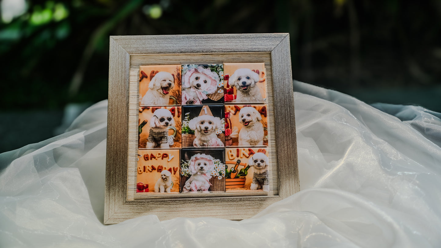 Small - Photo Magnetic Frames (22.5cm x 22.5cm)