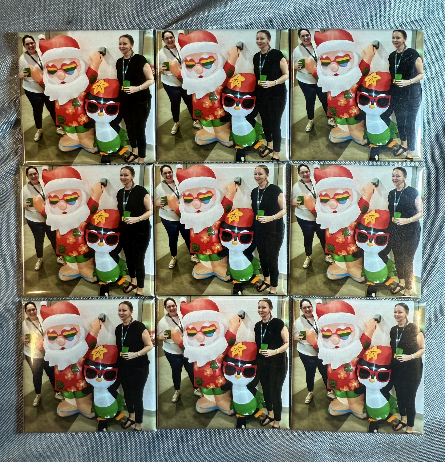 Custom Photo Magnets (Set of 9)