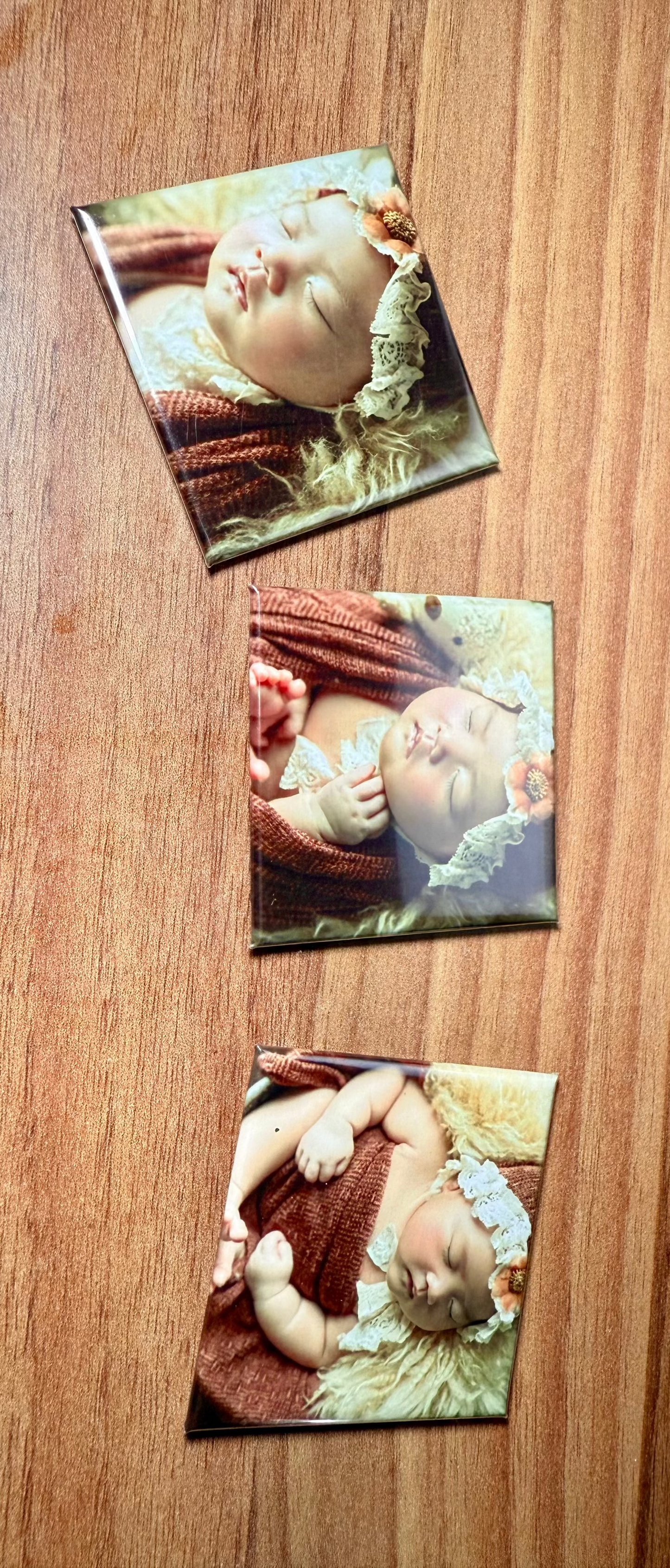 Custom Photo Magnets (Set of 3)
