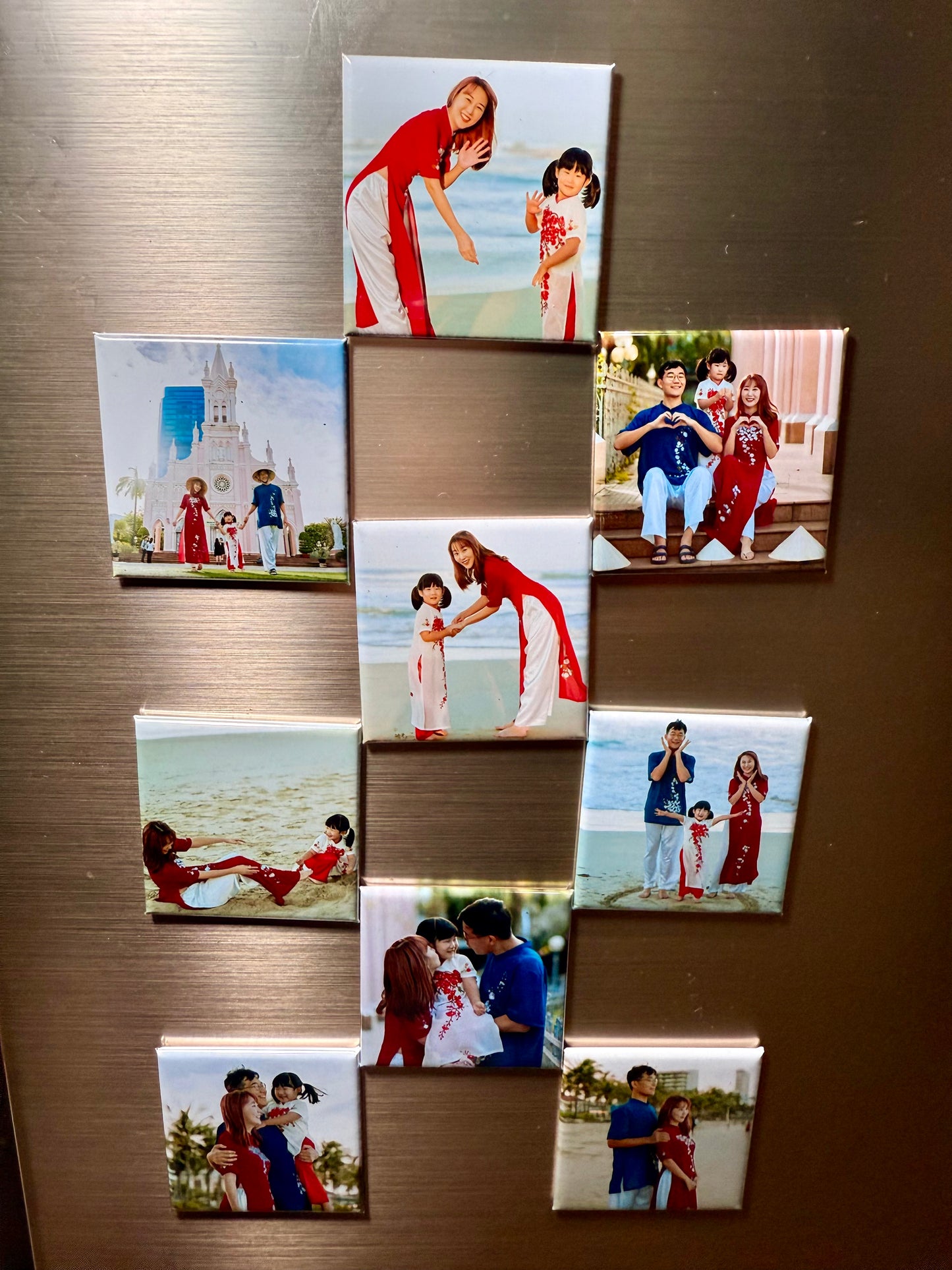 Custom Photo Magnets (Set of 9)