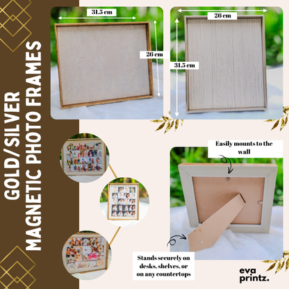 Large - Photo Magnetic Frames (31.5cm x 26cm)