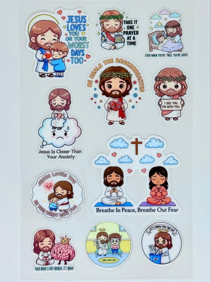 [CHRISTIAN STICKERS] UV Premium Stickers/Decals