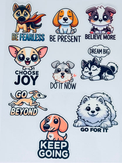 [DOG/FURBABIES STICKERS] UV Premium Stickers/Decals
